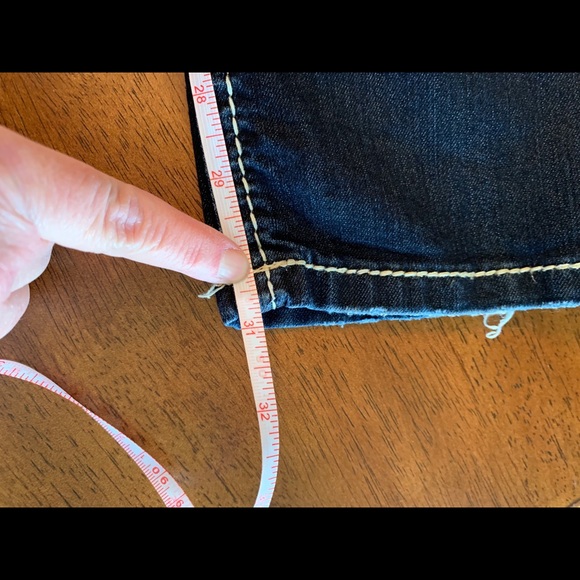 GUC Skinny Jeans: Dark Wash, Flattering Fit, Berkley, Low-Rise 25w x 32l - Picture 8 of 13